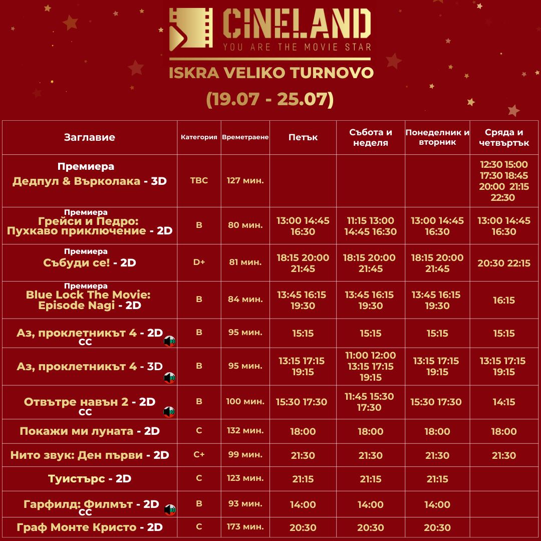 CineLand  :      19-25  2024